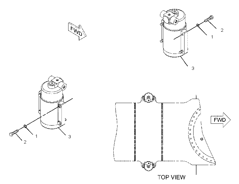 CYLINDER GP-AXLE OSC LOCK 2371920 CAT