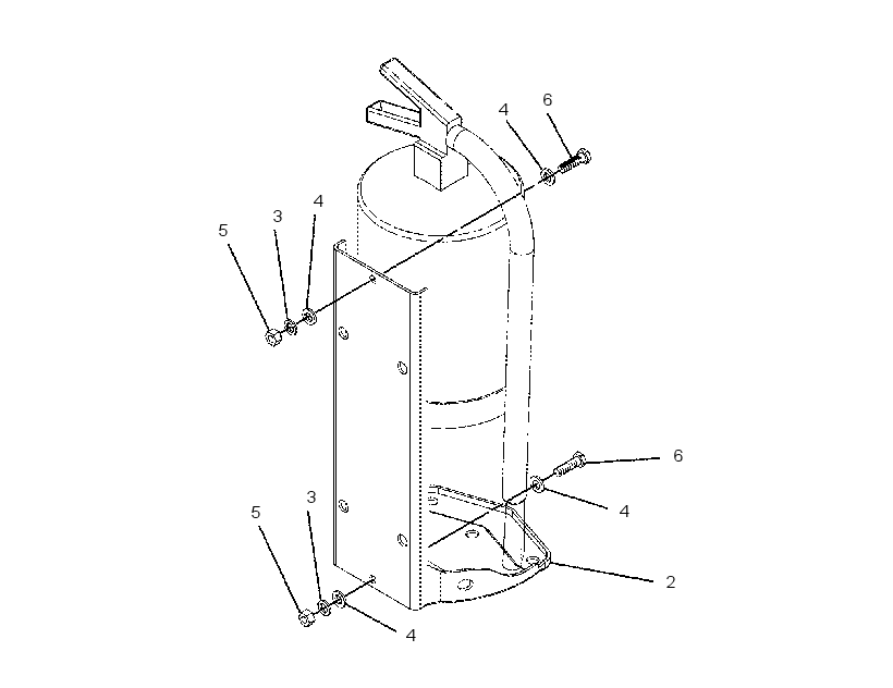 FIRE EXTINGUISHER GP 1679377 CAT