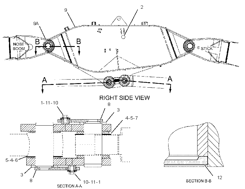 BOOM GP-FORE 2314054 CAT