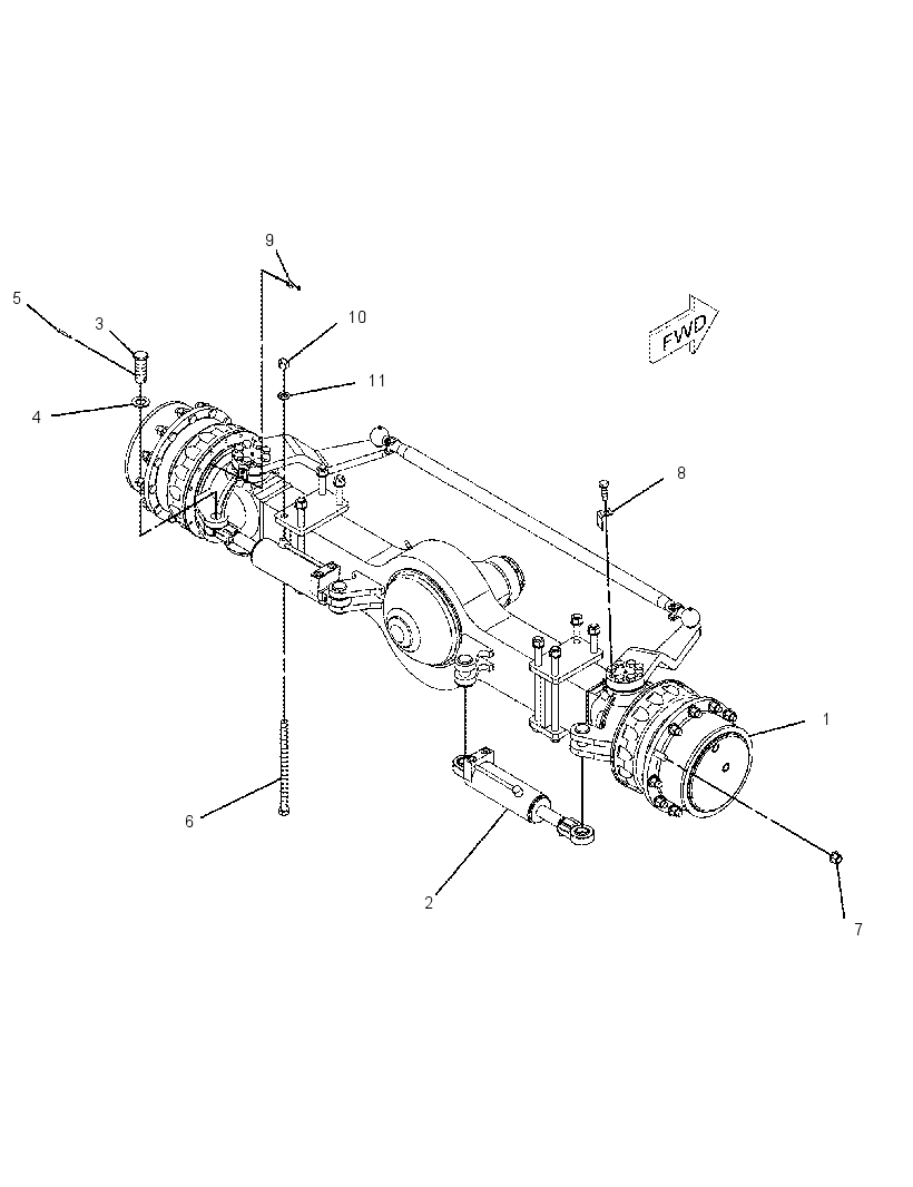 AXLE GP-STEERING 2275305 CAT