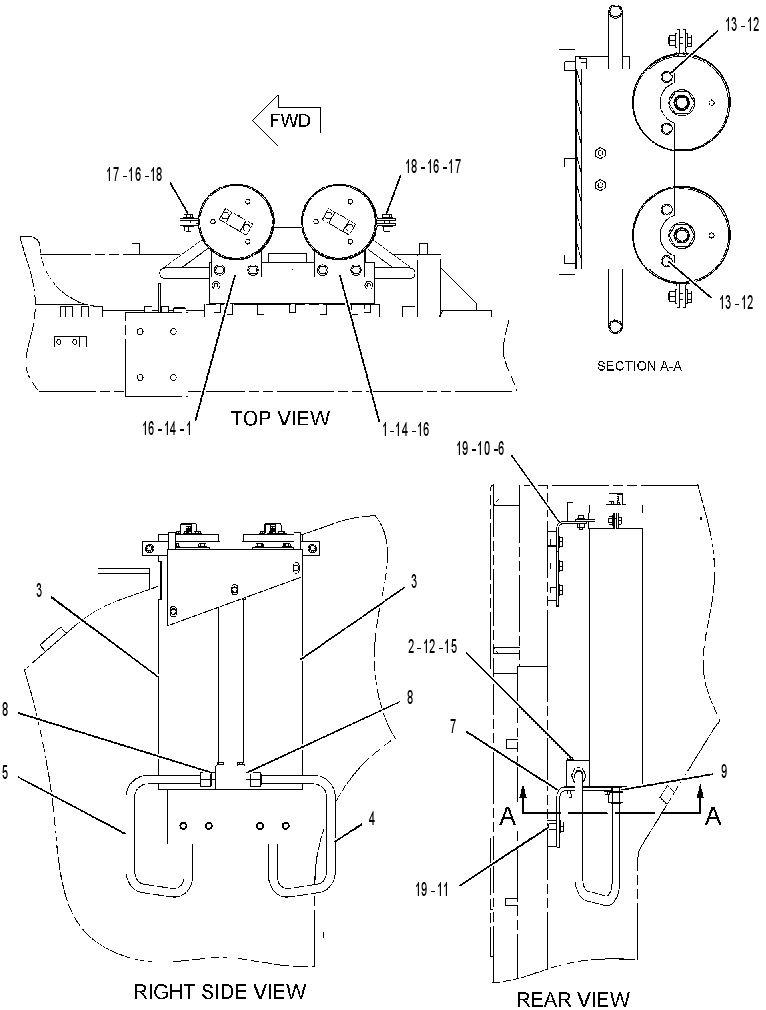 ACCUMULATOR & MTG GP-BRAKE 2201959 CAT