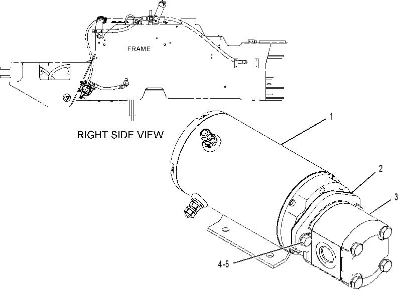PUMP & MOTOR GP-SEC STEERING 2400803 CAT