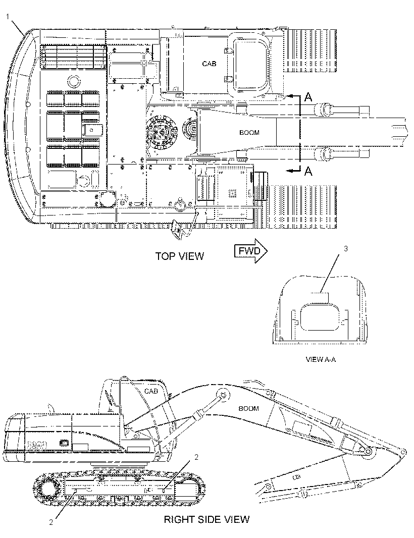 COUNTERWEIGHT AR 1861306 CAT