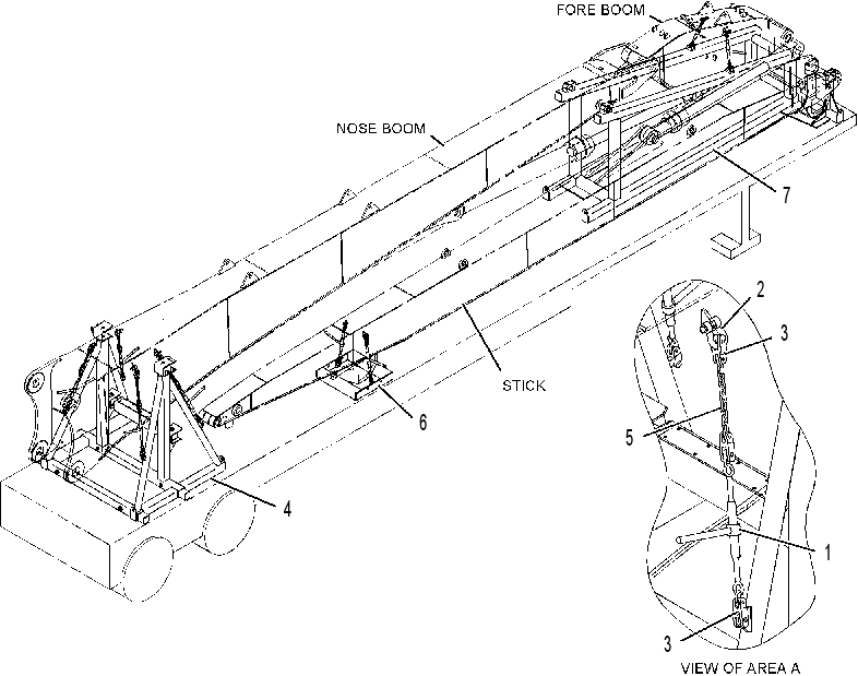 SUPPORT AR-BOOM & STICK 2360871 CAT