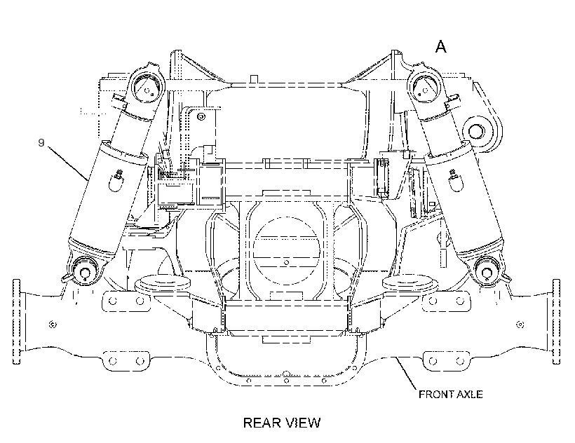 CYLINDER & MTG GP-SUSPENSION 2101886 CAT