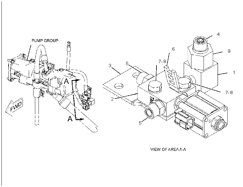 VALVE & MTG GP-HYDRAULIC FAN 2372599 CAT