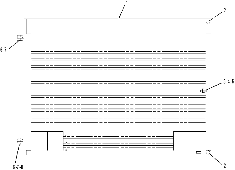 Дверь смотровая 1G8170 CAT