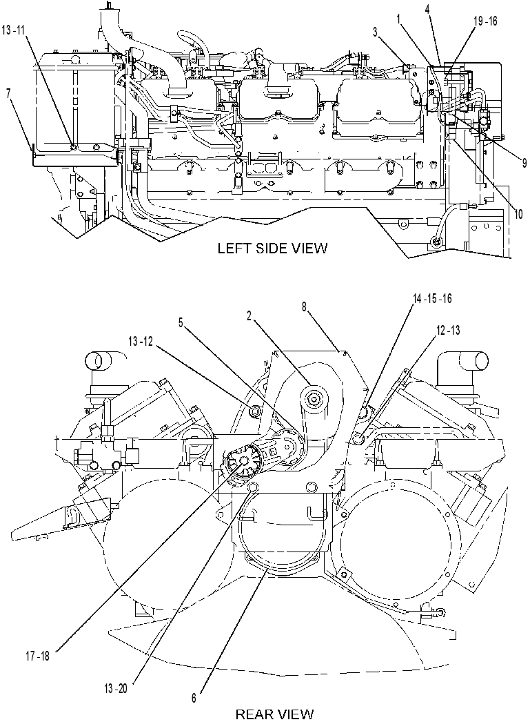 Генератор зарядный 1761364 CAT