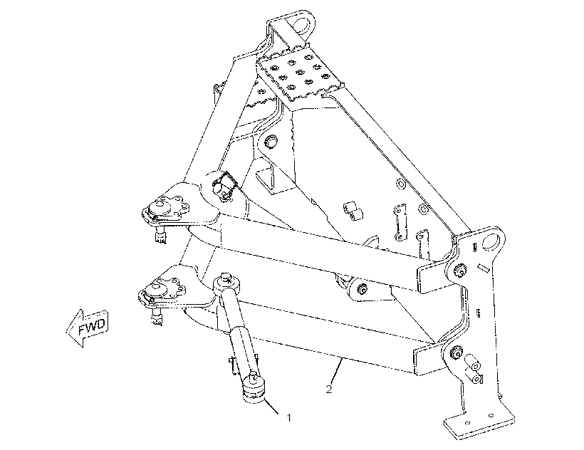 FRAME GP-BROOM 2427174 CAT