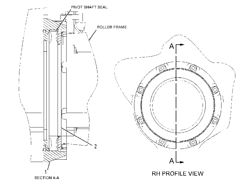 GUARD GP-PIVOT SHAFT 1Z0749 CAT