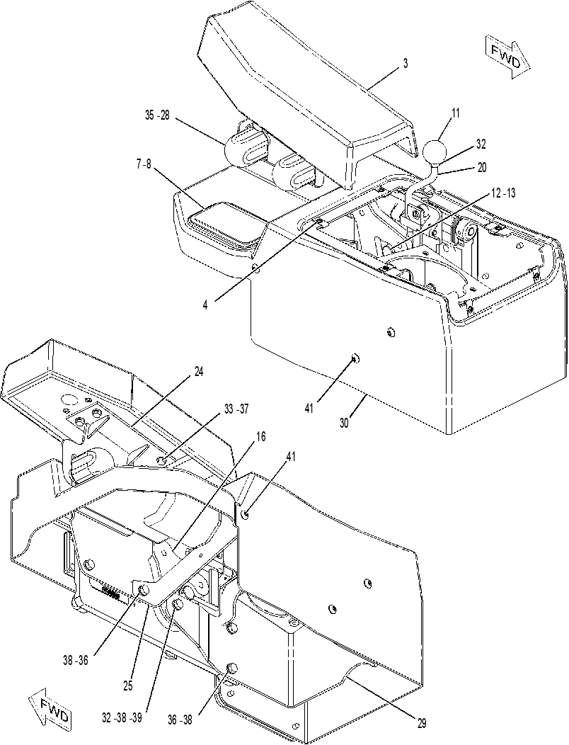 SUPPORT GP-HYDRAULIC CONTROL 2389083 CAT