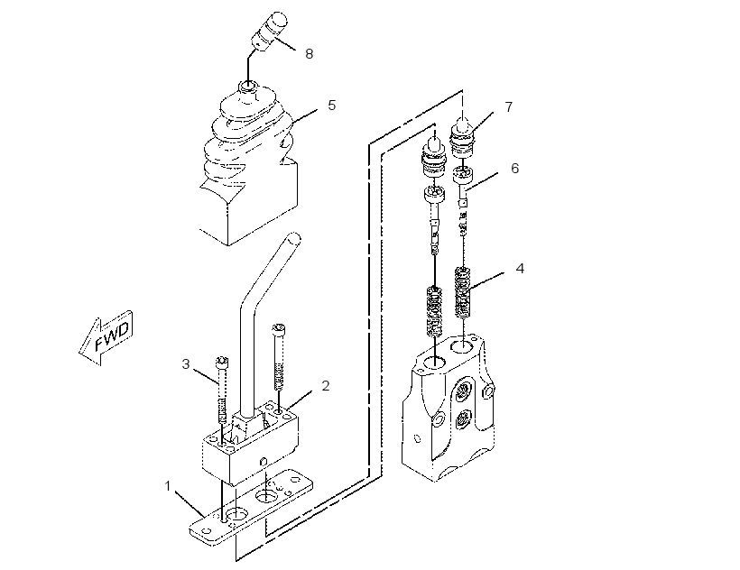 CONTROL GP-BLADE & STABILIZER 2350781 CAT