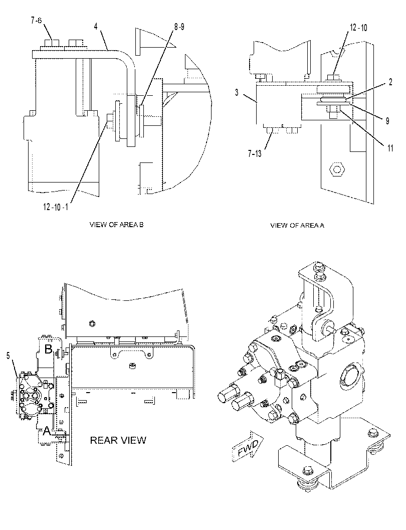 VALVE & MTG GP-BULLDOZER 2130005 CAT