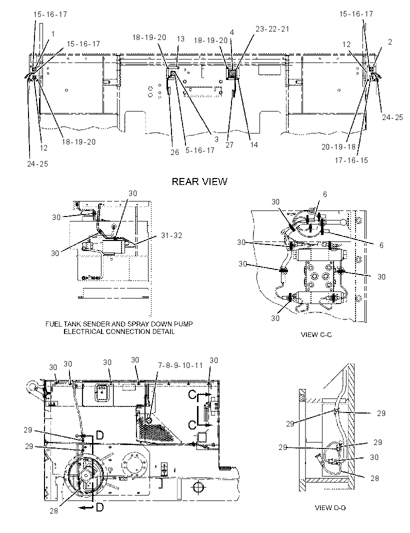 WIRING GP-HYDRAULIC CONTROL 2326372 CAT