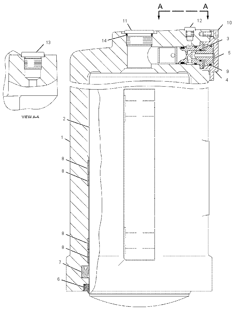 CYLINDER GP-AXLE OSC LOCK 2365773 CAT