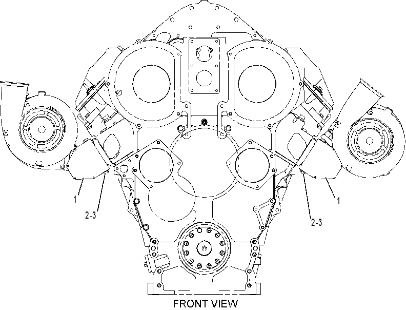 Теплозащитный экран 2433864 CAT