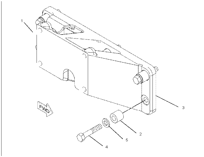 SUPPORT GP-TURBOCHARGER 2247829 CAT