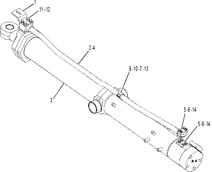 CYLINDER & VALVE GP-LIFT 2218235 CAT