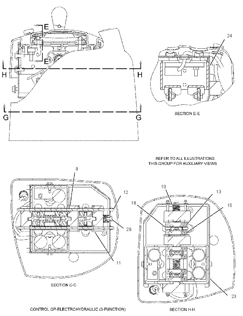 Клапан управляющий 2Q7897 CAT