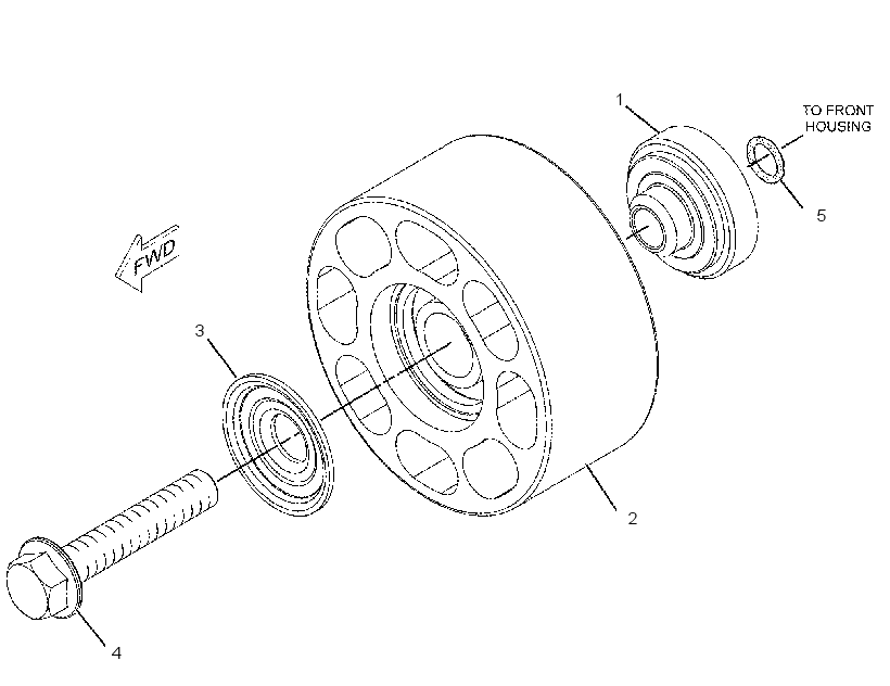 IDLER GP-BELT 1921563 CAT