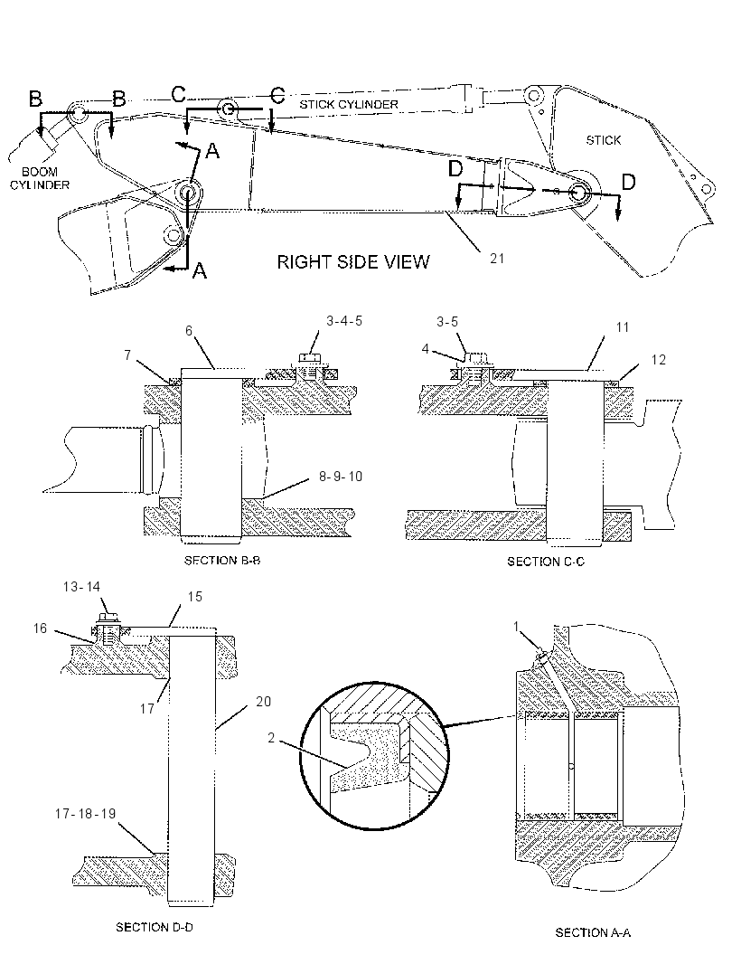 BOOM GP-FORE 2270789 CAT