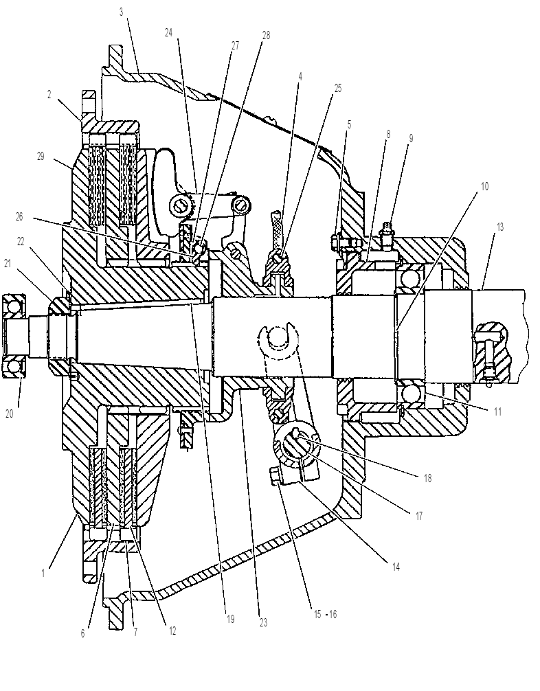 CLUTCH GP-POWER TAKE-OFF 0775973 CAT