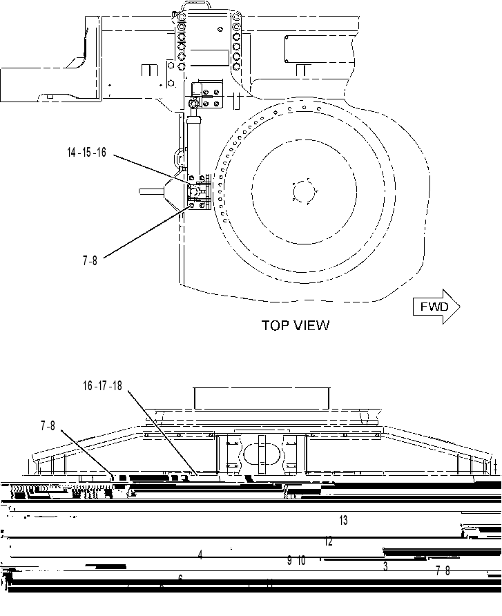 CYLINDER GP-UNDERCARRIAGE 2201913 CAT