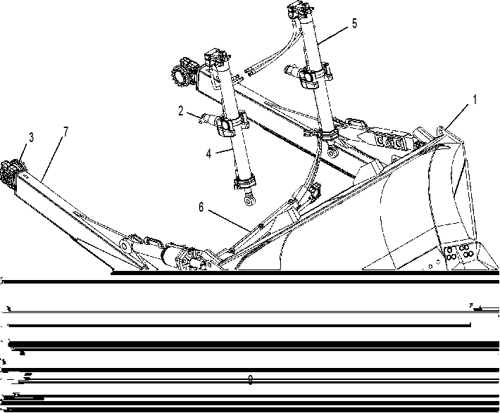 BULLDOZER AR-SEMI-UNIVERSAL 2442009 CAT