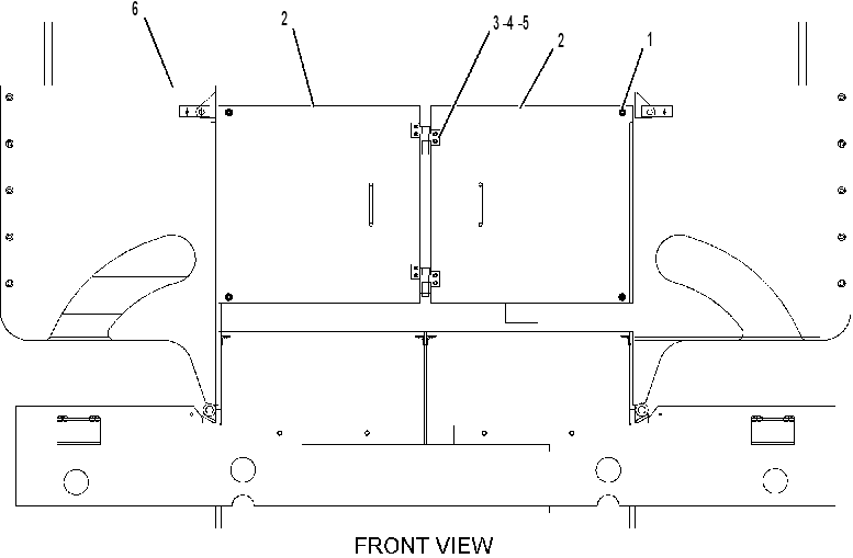 FRAME GP-MAIN 2459964 CAT