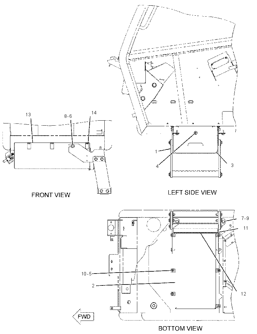 STEP GP-TOOL BOX 1741205 CAT