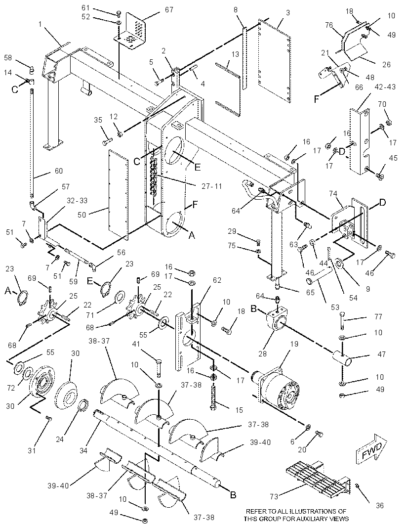 CONVEYOR GP-AUGER 2301538 CAT