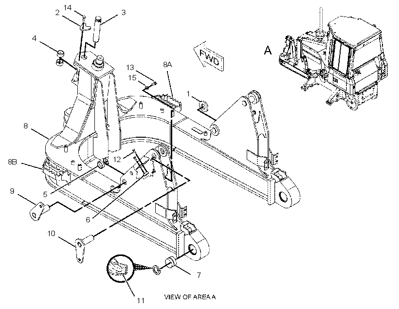 C-FRAME GP-POWER ANGLING 1846498 CAT