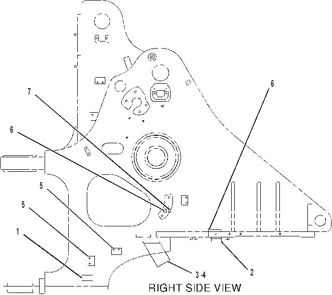 HARDWARE GP-LOADER FRAME 2223185 CAT