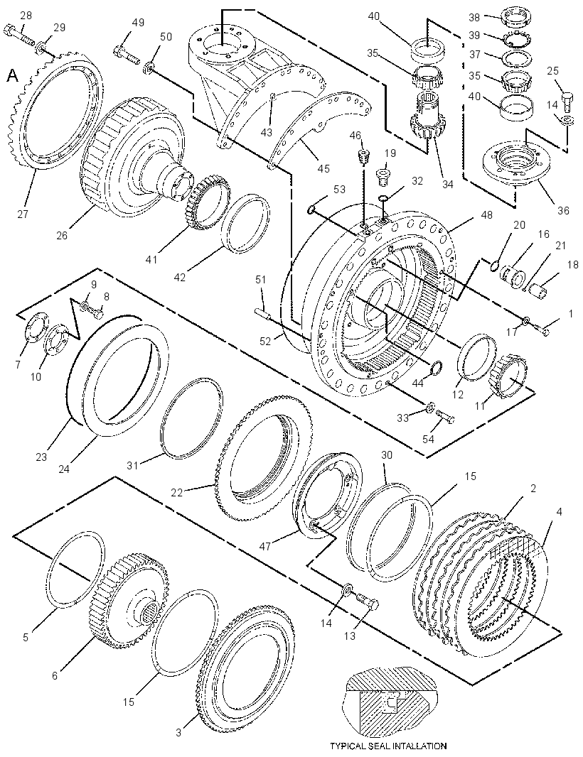 BRAKE & DIFFERENTIAL DRIVE GP 1272723 CAT