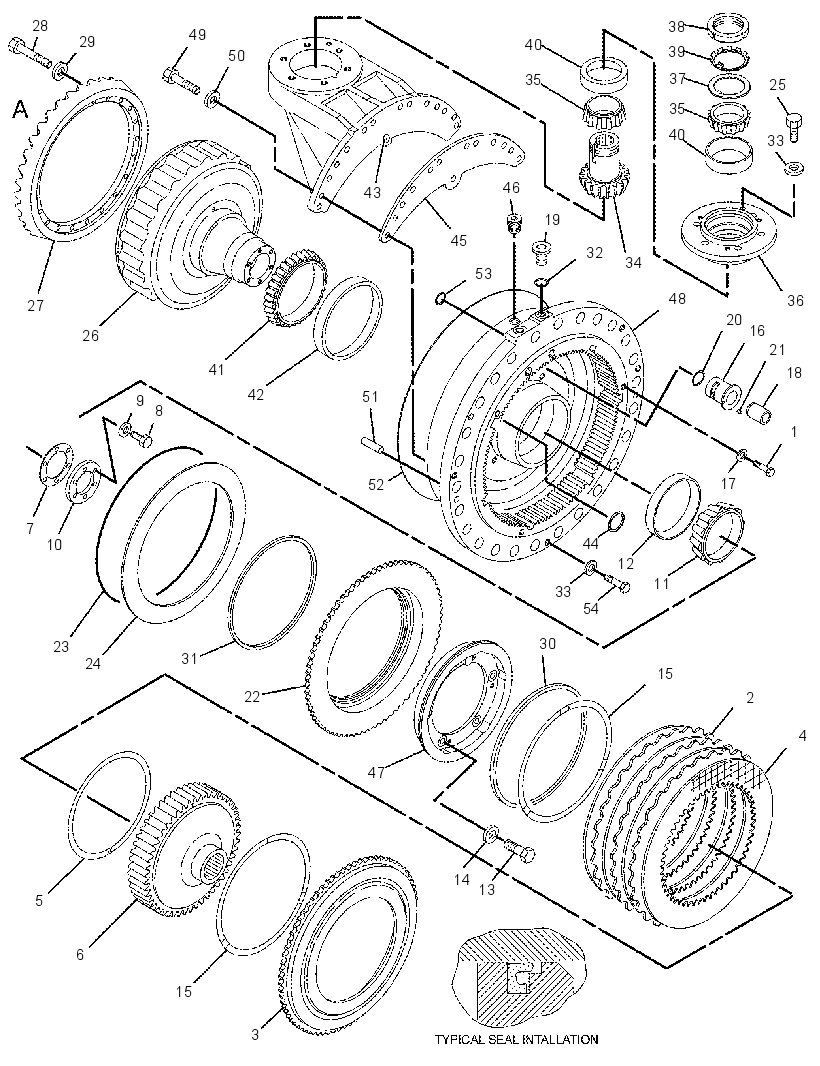BRAKE & DIFFERENTIAL DRIVE GP 1076687 CAT