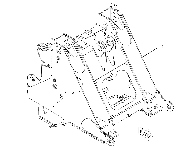 FRAME AS-LOADER 2274663 CAT