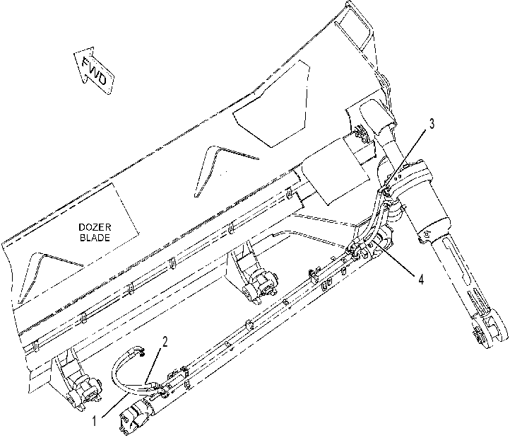 MODIFICATION AR-BULLDOZER 2441955 CAT
