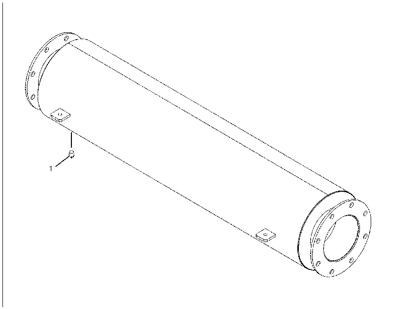 MUFFLER AS 2436276 CAT