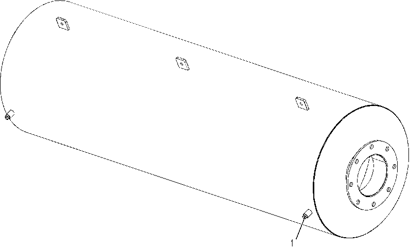 MUFFLER AS 2436278 CAT