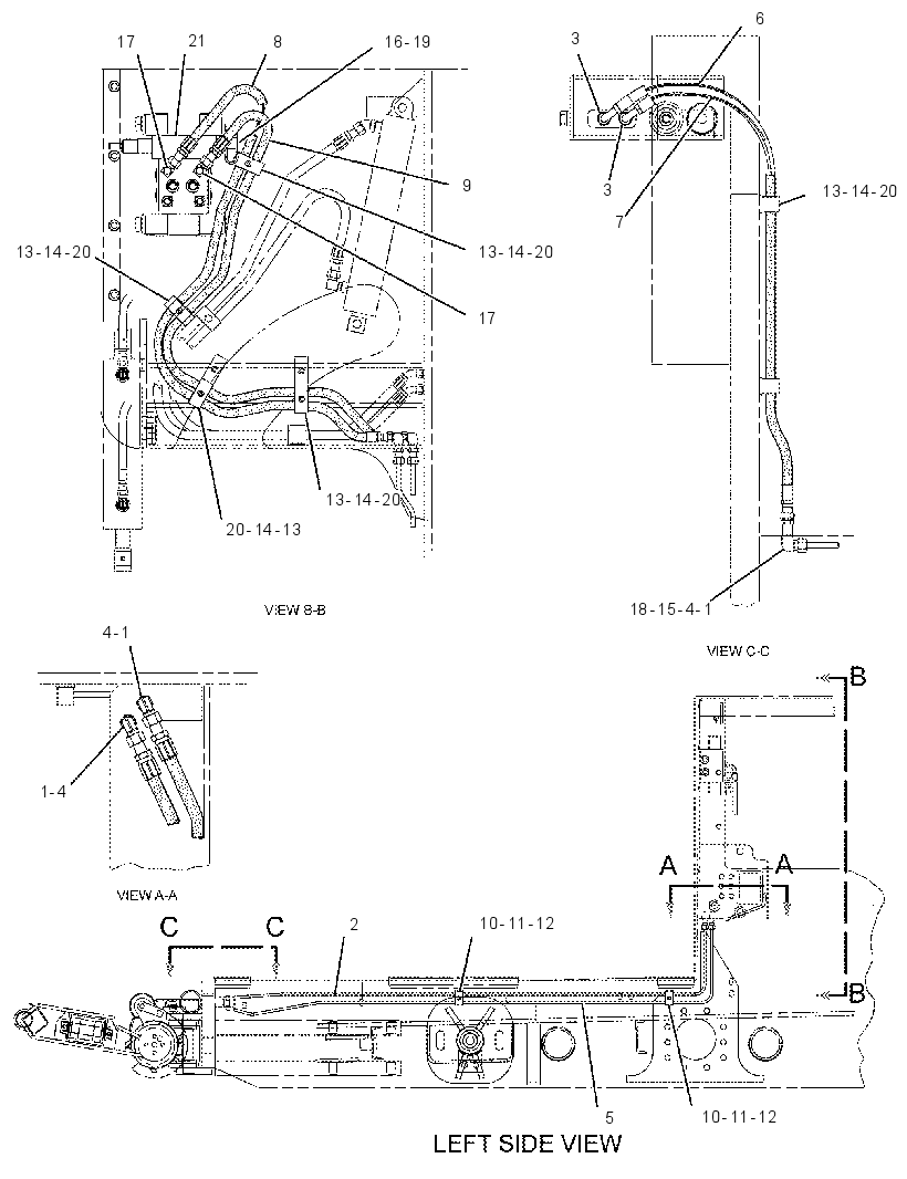 LINES GP-TRUCK HITCH 2092652 CAT