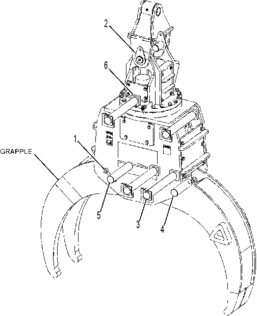 PIN GP-GRAPPLE 2492901 CAT
