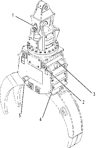 PIN GP-GRAPPLE 2495159 CAT