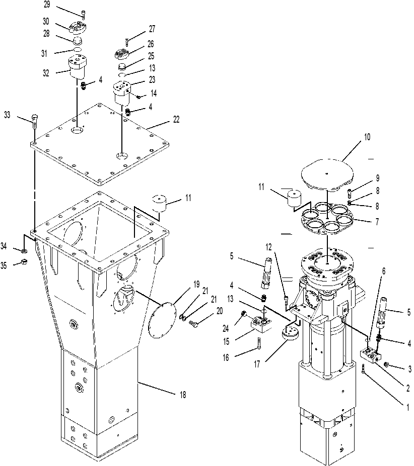 HOUSING GP-HAMMER 1585061 CAT
