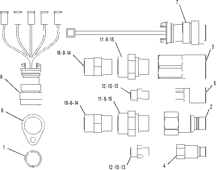 CONVERSION GP-WORK TOOL 2418672 CAT
