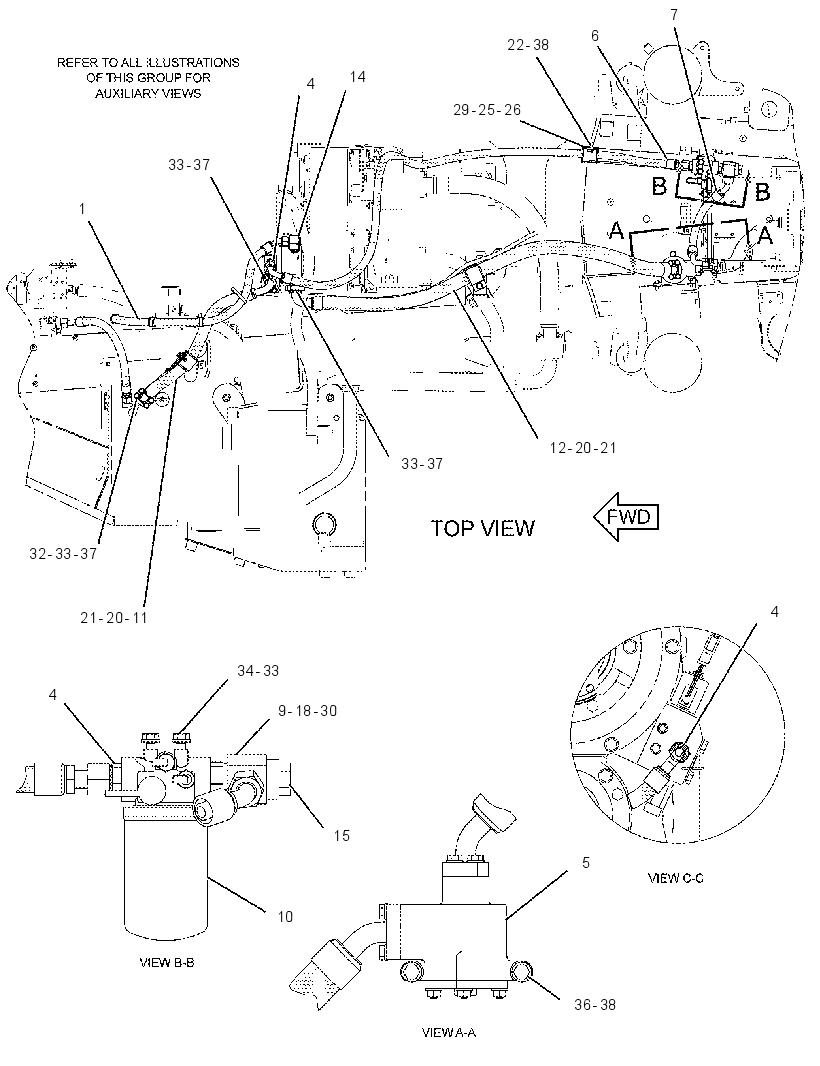FILTER & LINES GP-POWER TRAIN 1507559 CAT