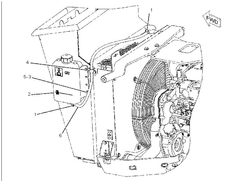 RECOVERY GP-COOLANT 2408735 CAT