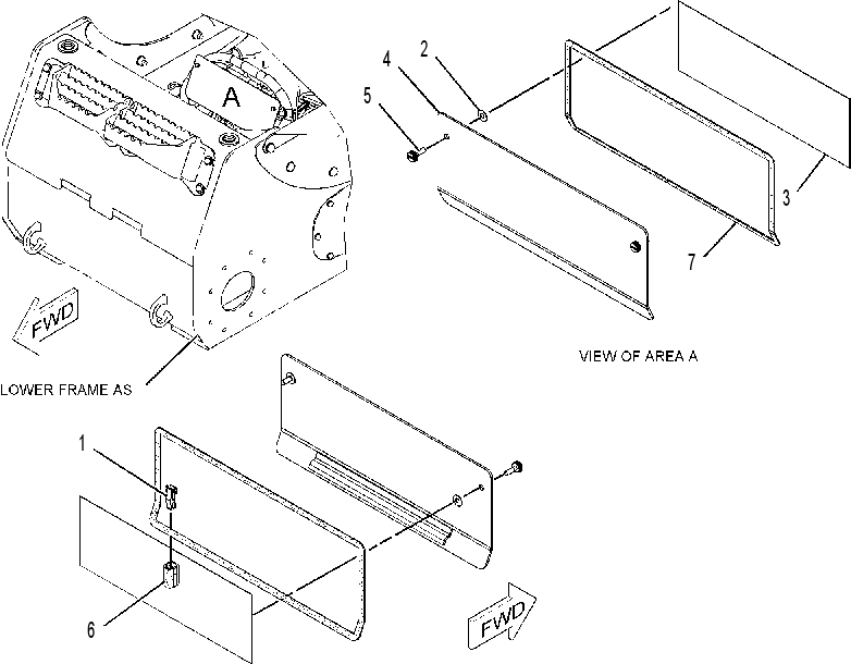 COVER GP-FUSE PANEL 2164755 CAT
