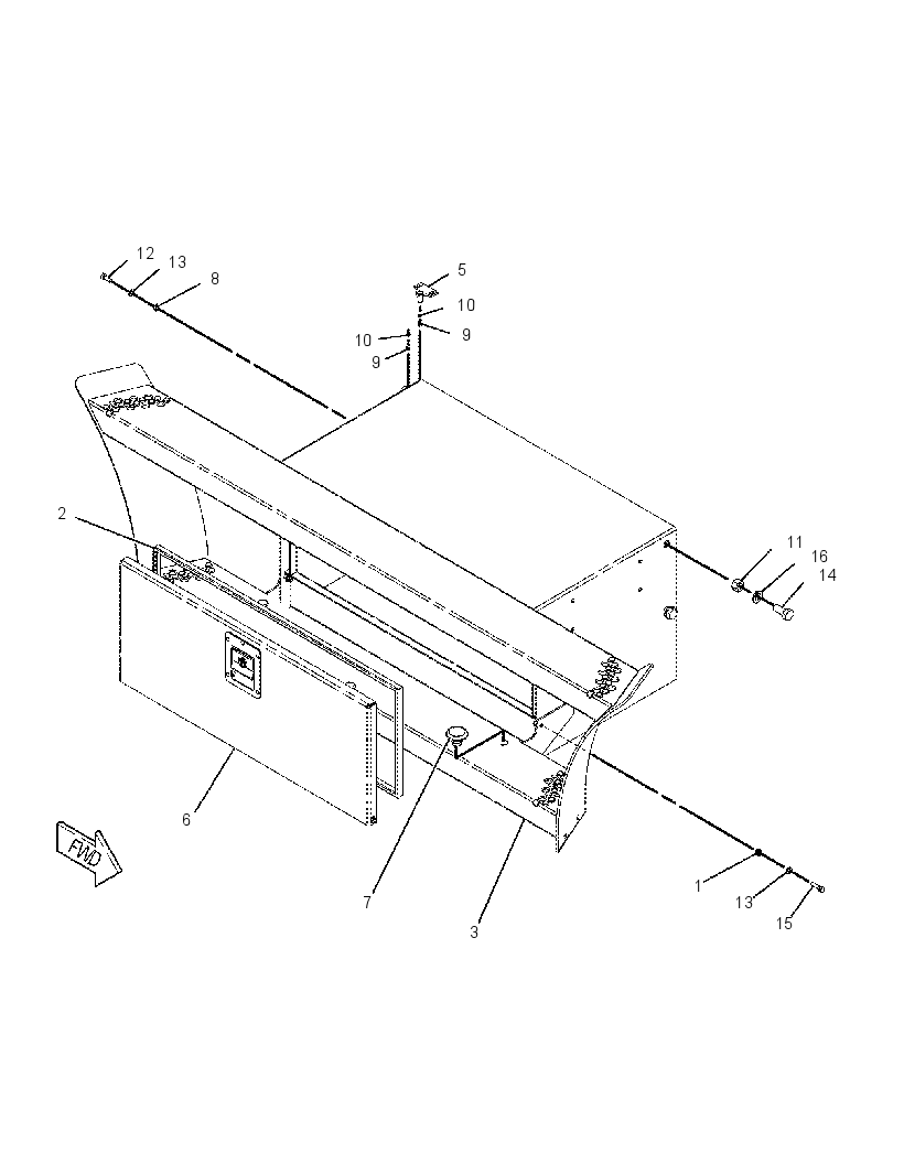 STEP GP-TOOL BOX 1949212 CAT