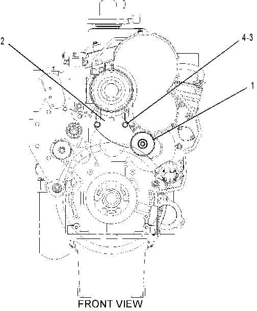 IDLER GP-BELT 2450352 CAT