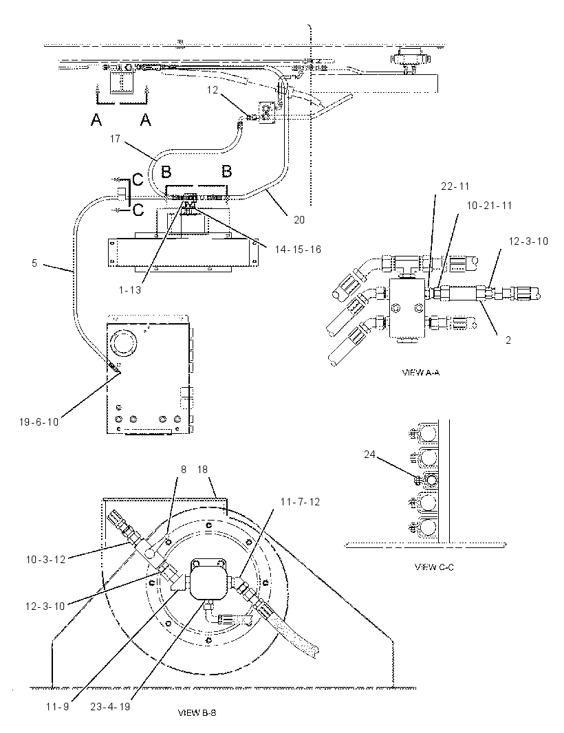 LINES GP-PAVER VENTILATION 1714580 CAT